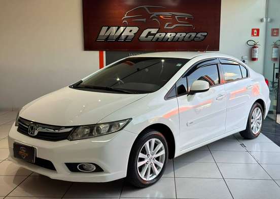 HONDA-CIVIC-1.8 LXS 16V FLEX 4P AUTOMÁTICO HONDA-CIVIC-2013