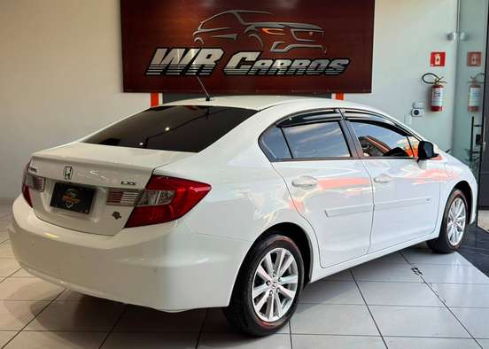 HONDA-CIVIC-1.8 LXS 16V FLEX 4P AUTOMÁTICO HONDA-CIVIC-2013