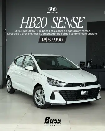 HYUNDAI HB20 1.0 12V FLEX SENSE PLUS MANUAL