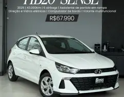 HYUNDAI HB20 1.0 12V FLEX SENSE PLUS MANUAL HYUNDAI HB20 1.0 12V FLEX SENSE PLUS MANUAL