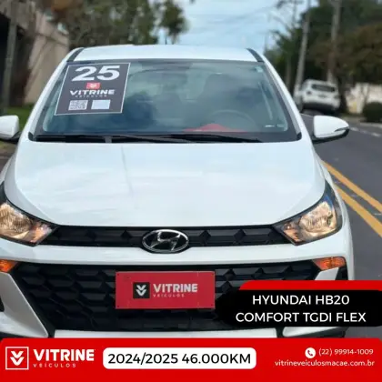 HYUNDAI HB20 1.0 TGDI FLEX COMFORT PLUS AUTOMÁTICO