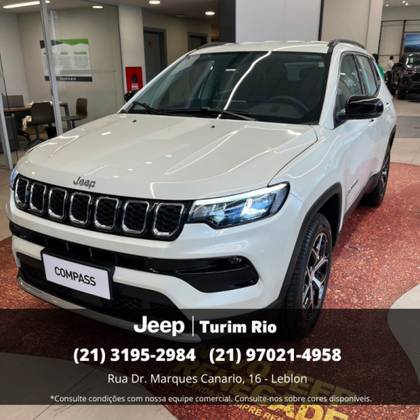 JEEP COMPASS 1.3 T270 TURBO FLEX LONGITUDE AT6