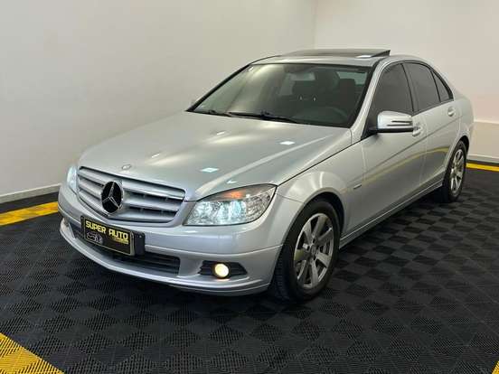 MERCEDES-BENZ-C 180 K-1.6 CLASSIC KOMPRESSOR GASOLINA 4P AUTOMÁTICO MERCEDES-BENZ-C 180 K-2010