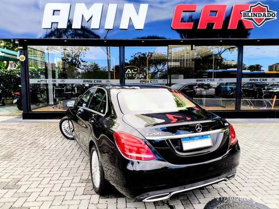 MERCEDES-BENZ-C 200-2.0 CGI AVANTGARDE 16V GASOLINA 4P AUTOMÁTICO MERCEDES-BENZ-C 200-2017