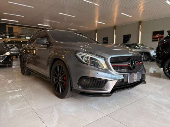 MERCEDES-BENZ-GLA 45 AMG-2.0 16V TURBO GASOLINA 4P AUTOMÁTICO MERCEDES-BENZ-GLA 45 AMG-2015
