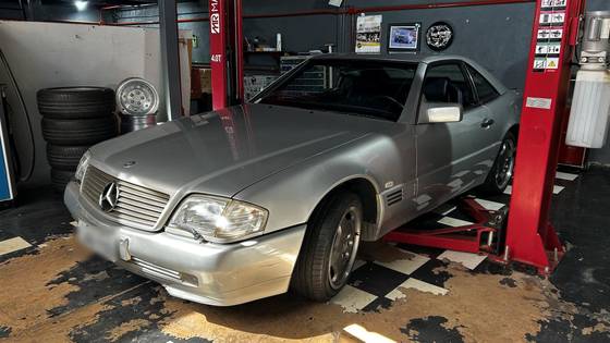 MERCEDES-BENZ 500 SL 5.0 CLASSIC CONVERSÍVEL V8 GASOLINA 2P AUTOMÁTICO