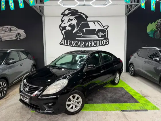 NISSAN VERSA 1.6 16V FLEX SV 4P MANUAL NISSAN VERSA 1.6 16V FLEX SV 4P MANUAL