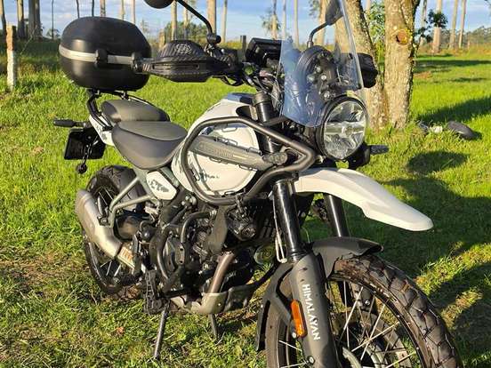 ROYAL ENFIELD-HIMALAYAN 450 KAMET WHITE ROYAL ENFIELD-HIMALAYAN 450 KAMET WHITE-2025