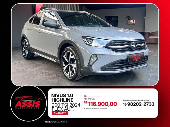 VOLKSWAGEN NIVUS 1.0 200 TSI TOTAL FLEX HIGHLINE AUTOMÁTICO