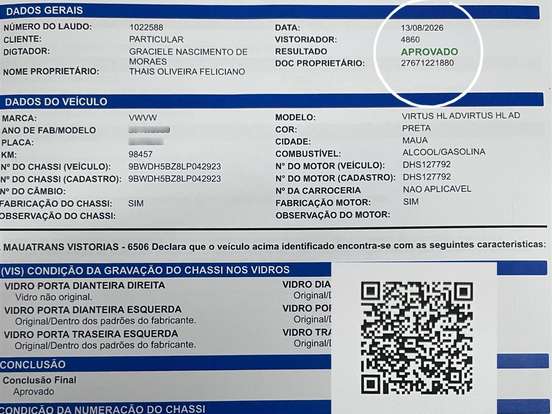 VOLKSWAGEN-VIRTUS-1.0 200 TSI HIGHLINE AUTOMÁTICO VOLKSWAGEN-VIRTUS-2019