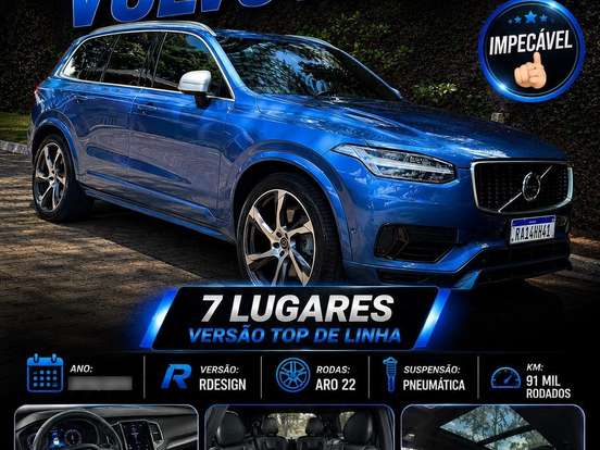 VOLVO-XC90-2.0 T8 HYBRID R-DESIGN AWD GEARTRONIC VOLVO-XC90-2019