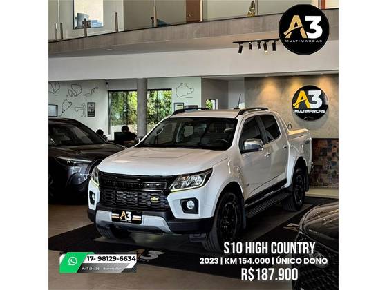 CHEVROLET S10 2.8 16V TURBO DIESEL HIGH COUNTRY CD 4X4 AUTOMÁTICO