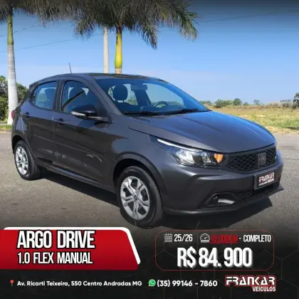 FIAT ARGO 1.0 FIREFLY FLEX DRIVE MANUAL