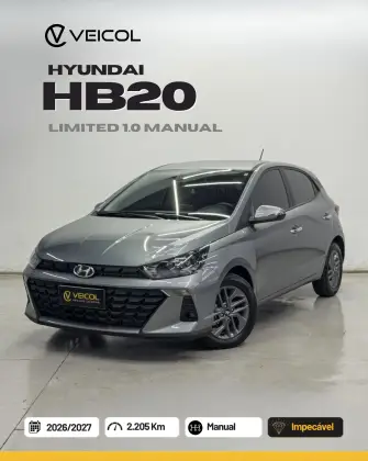 HYUNDAI HB20 1.0 12V FLEX LIMITED MANUAL