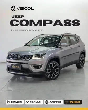 JEEP COMPASS 2.0 16V FLEX LIMITED AUTOMÁTICO