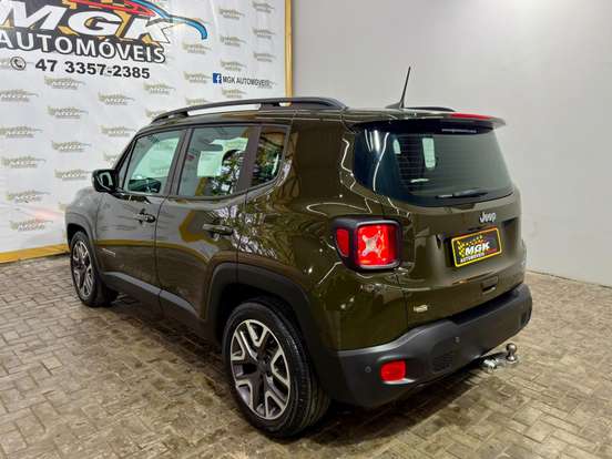 JEEP-RENEGADE-1.8 16V FLEX LONGITUDE 4P AUTOMÁTICO JEEP-RENEGADE-2019