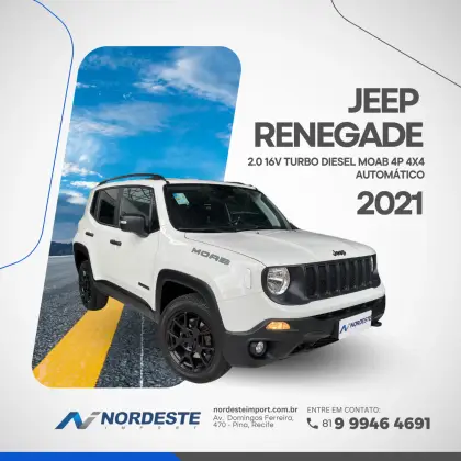 JEEP RENEGADE 2.0 16V TURBO DIESEL MOAB 4P 4X4 AUTOMÁTICO