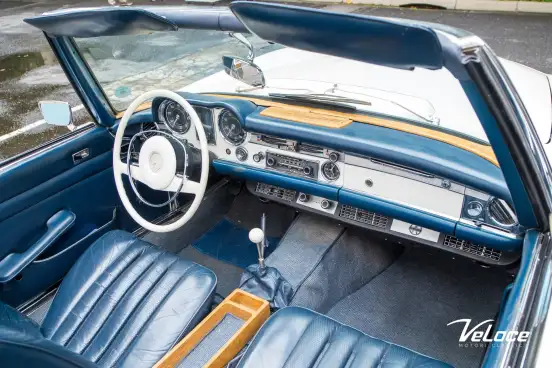MERCEDES-BENZ-250 SL-2.5 CABRIOLET 6 CILINDROS GASOLINA 2P MANUAL MERCEDES-BENZ-250 SL-1968