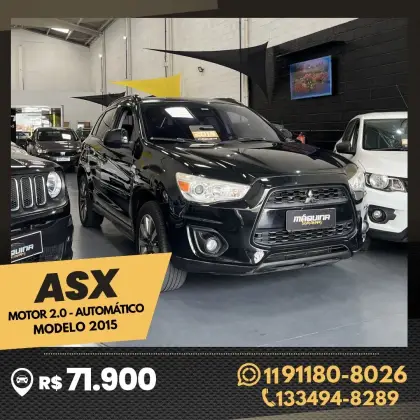 MITSUBISHI ASX 2.0 4X2 16V GASOLINA 4P AUTOMÁTICO MITSUBISHI ASX 2.0 4X2 16V GASOLINA 4P AUTOMÁTICO