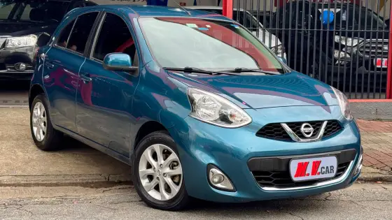 NISSAN MARCH 1.0 SV 16V FLEX 4P MANUAL NISSAN MARCH 1.0 SV 16V FLEX 4P MANUAL