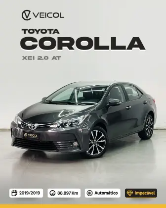 TOYOTA COROLLA 2.0 XEI 16V FLEX 4P AUTOMÁTICO