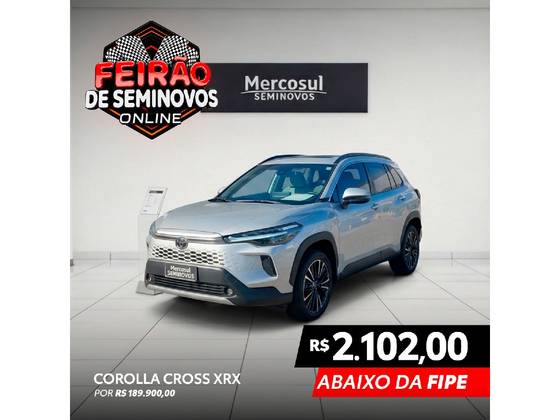 TOYOTA COROLLA CROSS 2.0 VVT-IE FLEX XRX DIRECT SHIFT