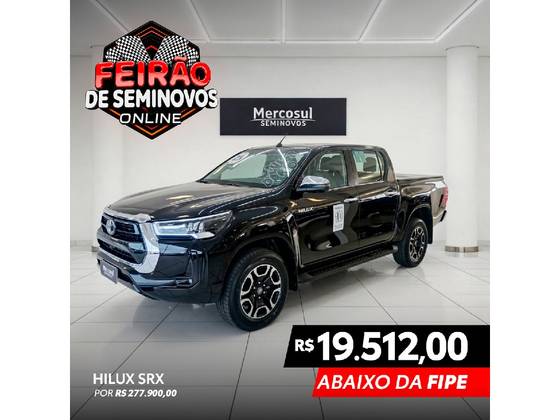 TOYOTA HILUX 2.8 D-4D TURBO DIESEL CD SRX 4X4 AUTOMÁTICO