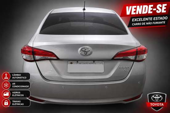 TOYOTA-YARIS-1.5 16V FLEX SEDAN XL MULTIDRIVE TOYOTA-YARIS-2019