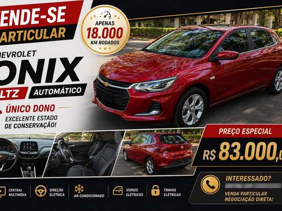 CHEVROLET-ONIX-1.0 TURBO FLEX LTZ AUTOMÁTICO CHEVROLET-ONIX-2023