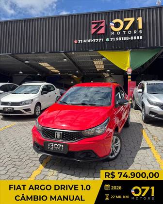 FIAT ARGO 1.0 FIREFLY FLEX DRIVE MANUAL