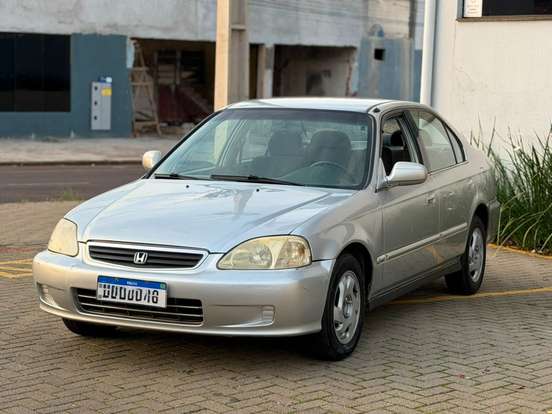 HONDA-CIVIC-1.6 LX 16V GASOLINA 4P AUTOMÁTICO HONDA-CIVIC-2000