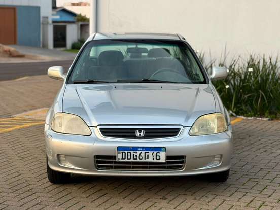 HONDA-CIVIC-1.6 LX 16V GASOLINA 4P AUTOMÁTICO HONDA-CIVIC-2000