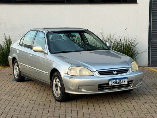 HONDA-CIVIC-1.6 LX 16V GASOLINA 4P AUTOMÁTICO HONDA-CIVIC-2000