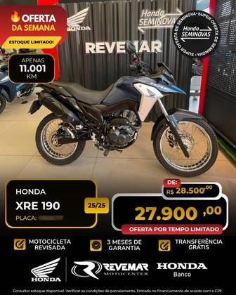 HONDA XRE 190 ABS 