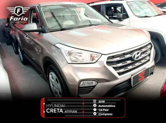 HYUNDAI CRETA 1.6 16V FLEX ATTITUDE AUTOMÁTICO