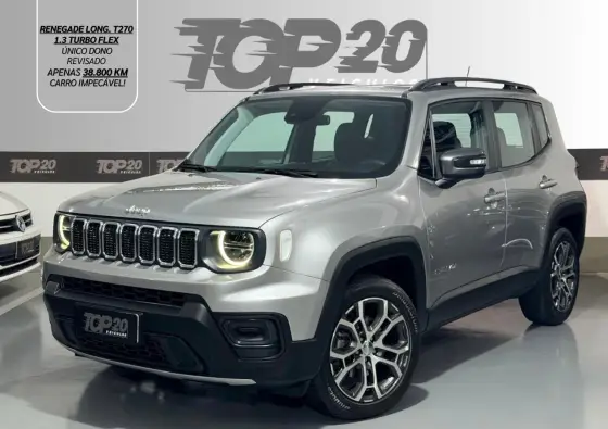 JEEP RENEGADE 1.3 T270 TURBO FLEX LONGITUDE AT6