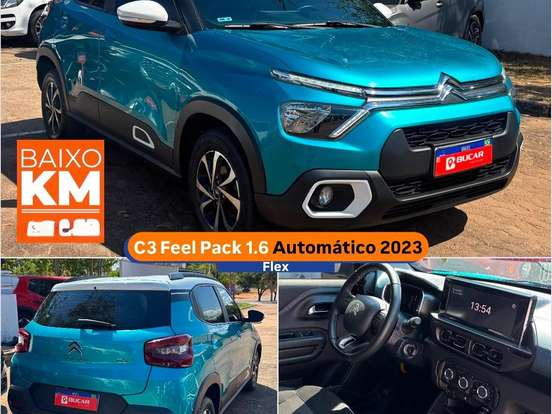 CITROËN-C3-1.6 16V FLEX FEEL PACK AT6 CITROËN-C3-2022