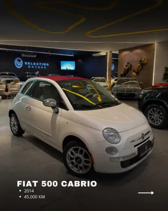 FIAT 500 1.4 CABRIO 8V FLEX 2P AUTOMATIZADO