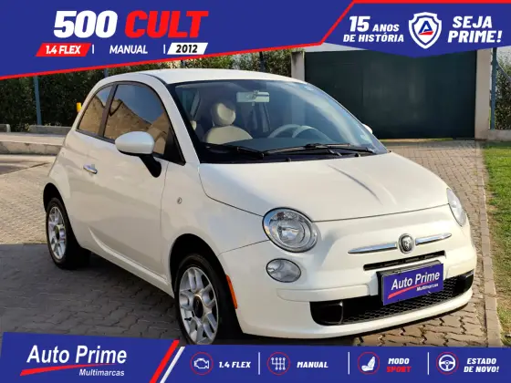 FIAT 500 1.4 CULT 8V FLEX 2P MANUAL FIAT 500 1.4 CULT 8V FLEX 2P MANUAL