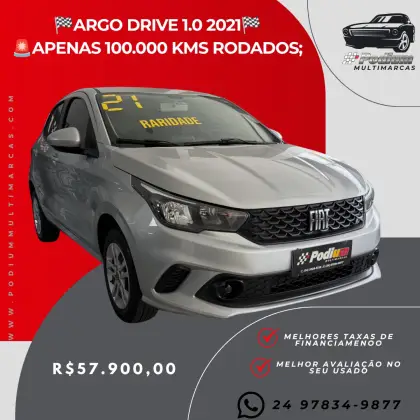 FIAT ARGO 1.0 FIREFLY FLEX DRIVE MANUAL