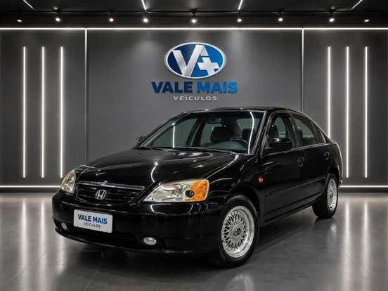 HONDA-CIVIC-1.7 LX 16V GASOLINA 4P AUTOMÁTICO HONDA-CIVIC-2001