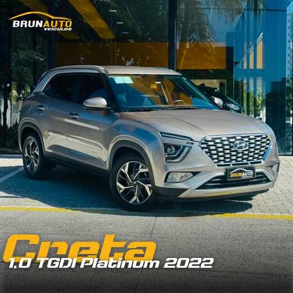 HYUNDAI CRETA 1.0 TGDI FLEX PLATINUM AUTOMÁTICO