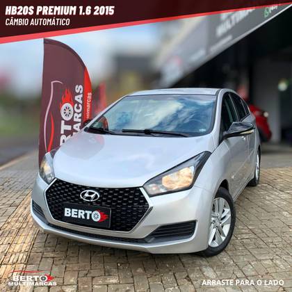 HYUNDAI HB20S 1.6 PREMIUM 16V FLEX 4P AUTOMÁTICO