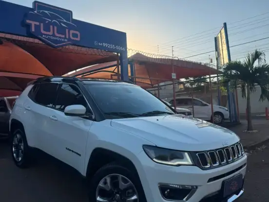 JEEP-COMPASS-2.0 16V FLEX LIMITED AUTOMÁTICO JEEP-COMPASS-2018