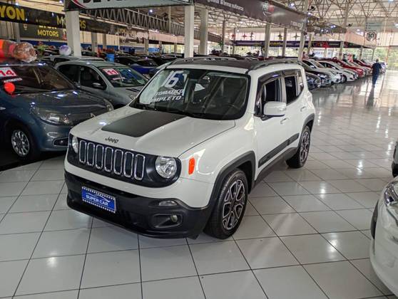 JEEP RENEGADE 1.8 16V FLEX LONGITUDE 4P AUTOMÁTICO