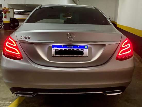 MERCEDES-BENZ-C 180-1.6 CGI 16V TURBO GASOLINA 4P AUTOMÁTICO MERCEDES-BENZ-C 180-2015