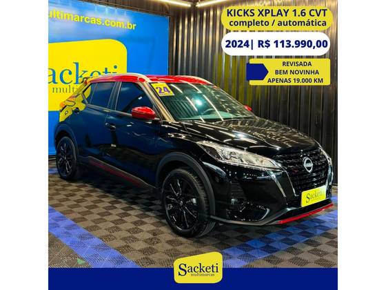 NISSAN KICKS 1.6 16V FLEXSTART XPLAY XTRONIC