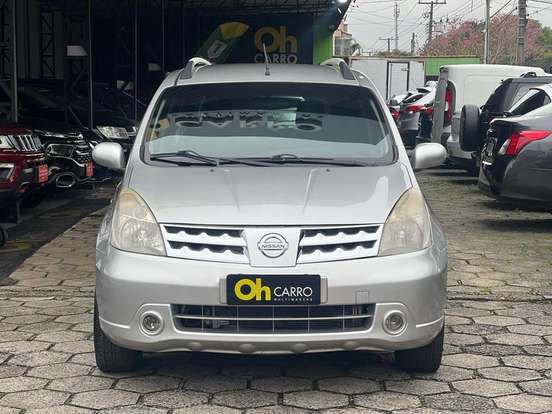 NISSAN-LIVINA-1.8 SL 16V FLEX 4P AUTOMÁTICO NISSAN-LIVINA-2012