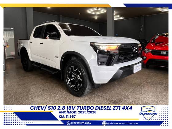 CHEVROLET S10 2.8 16V TURBO DIESEL Z71 CD 4X4 AUTOMÁTICO