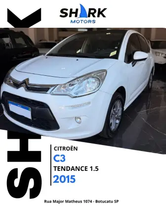 CITROËN C3 1.5 TENDANCE 8V FLEX 4P MANUAL CITROËN C3 1.5 TENDANCE 8V FLEX 4P MANUAL
